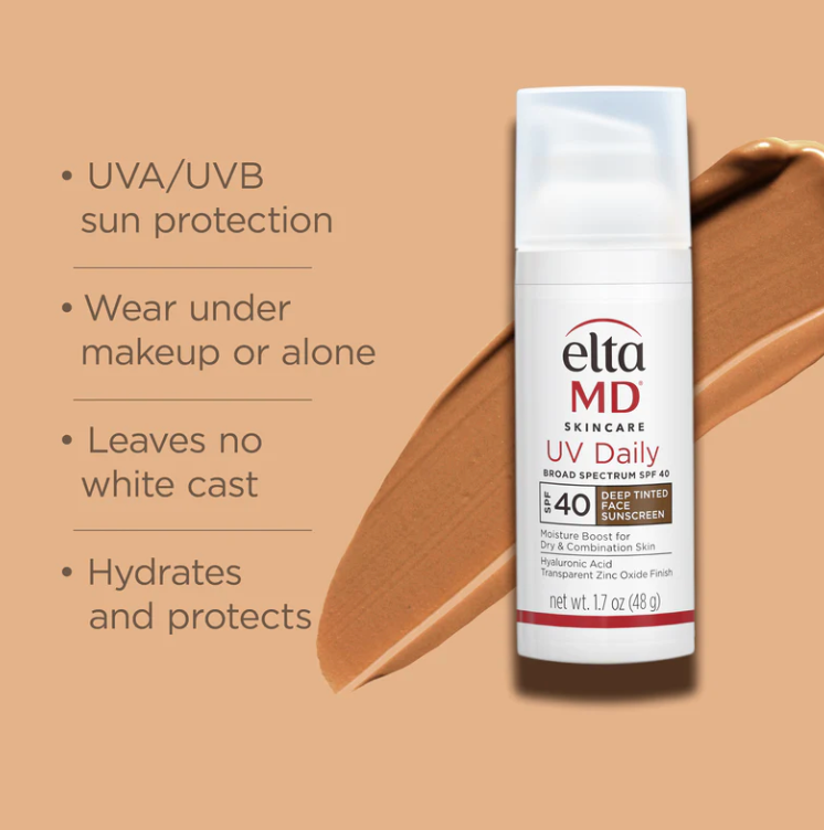 EltaMD Daily Deep Tinted Broad-Spectrum Sunscreen SPF 40